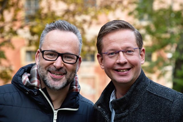 Michal Jagelka a Aleš Cibulka | foto: Jana Myslivečková,  Český rozhlas