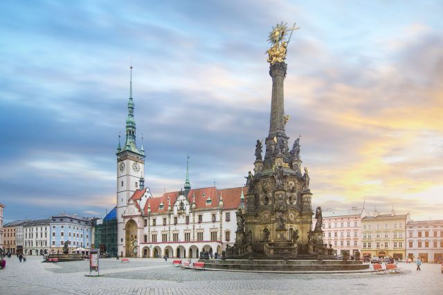 Olomoucké Horní náměstí se svými dominantami | foto: Shutterstock