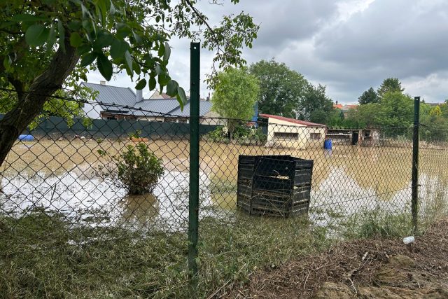 Záplavy v Pohořanech na Přerovsku | foto: Lenka Kratochvílová,  Český rozhlas