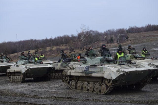 Třetí rotace ukrajinských vojáků na Libavé začne v polovině dubna | foto: Lenka Kratochvílová,  Český rozhlas