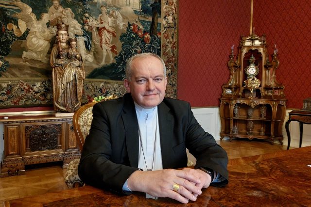 olomoucký arcibiskup Josef Nuzík | foto: Petra Ševců,  Český rozhlas