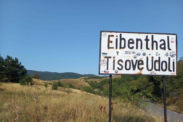 Eibenthal leží v údolí | foto: Petra Ševců,  Český rozhlas
