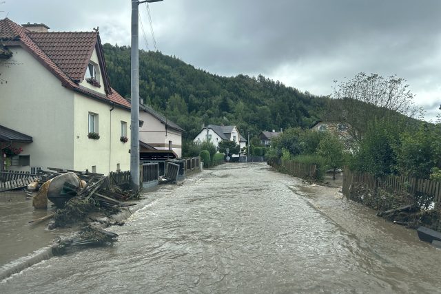 Povodně v Hanušovicích | foto: Lenka Kratochvílová,  Český rozhlas