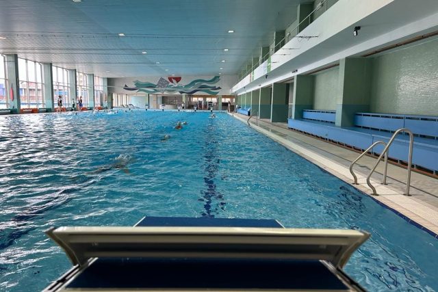 Znovuotevření zrekonstruovaného krytého bazénu v Přerově | foto: Lenka Kratochvílová,  Český rozhlas