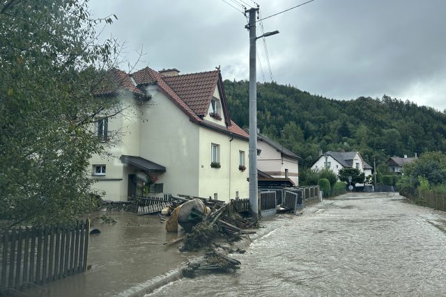 Povodně v Hanušovicích 15. září 2024 | foto: Lenka Kratochvílová,  Český rozhlas