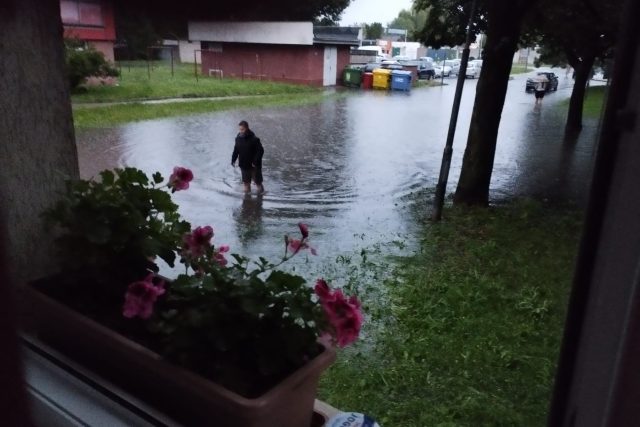 Hasiči se potýkali s následky středečních bouřek | foto: HZS Olomouckého kraje
