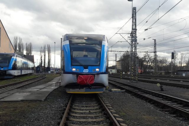 Modernizovaný vlak Stadler  | foto: Barbora Taševská,  Český rozhlas
