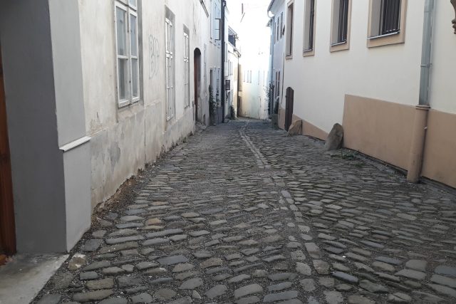 Kozí ulička leží v historickém centru Olomouce | foto: Blanka Mazalová,  Český rozhlas