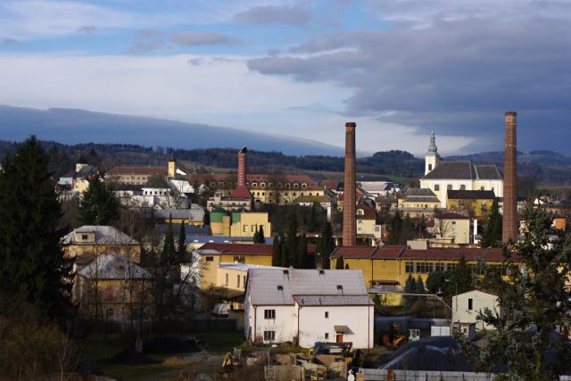 Výhled ze zábřežské kostelní věže na město  (ilustrační obrázek) | foto: Miroslav Kobza,  Český rozhlas